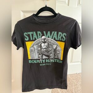 Star Wars Bounty Hunter Kids T-Shirt - Black and Green